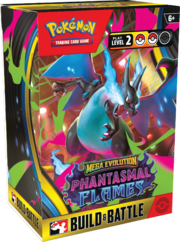 Mega Evolutions - Phantasmal Flames Build & Battle Box - Ingles