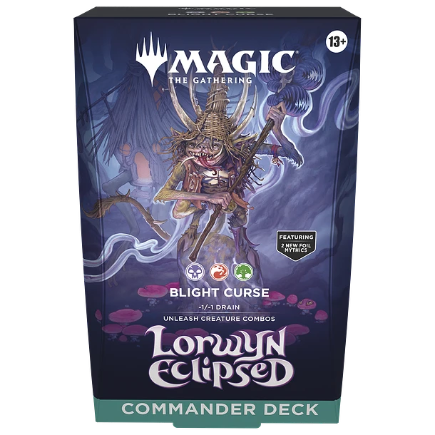 [PREVENTA] MTG [EN] Lorwyn Eclipsed – Commander Deck BLIGHT CURSE