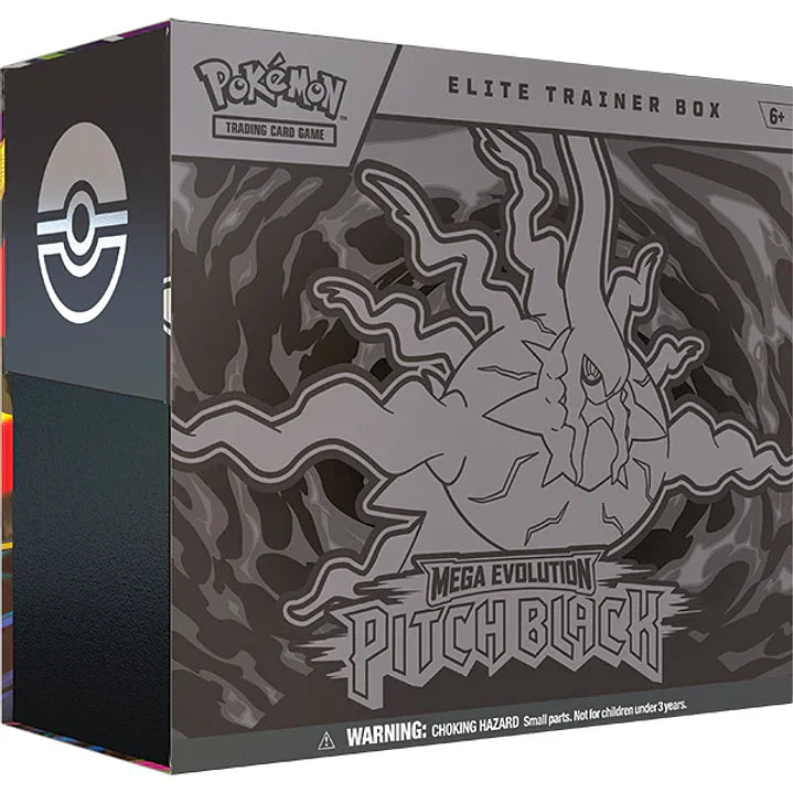 Pokémon TCG Mega Evolution: Pitch Black – Elite Trainer Box- ingles