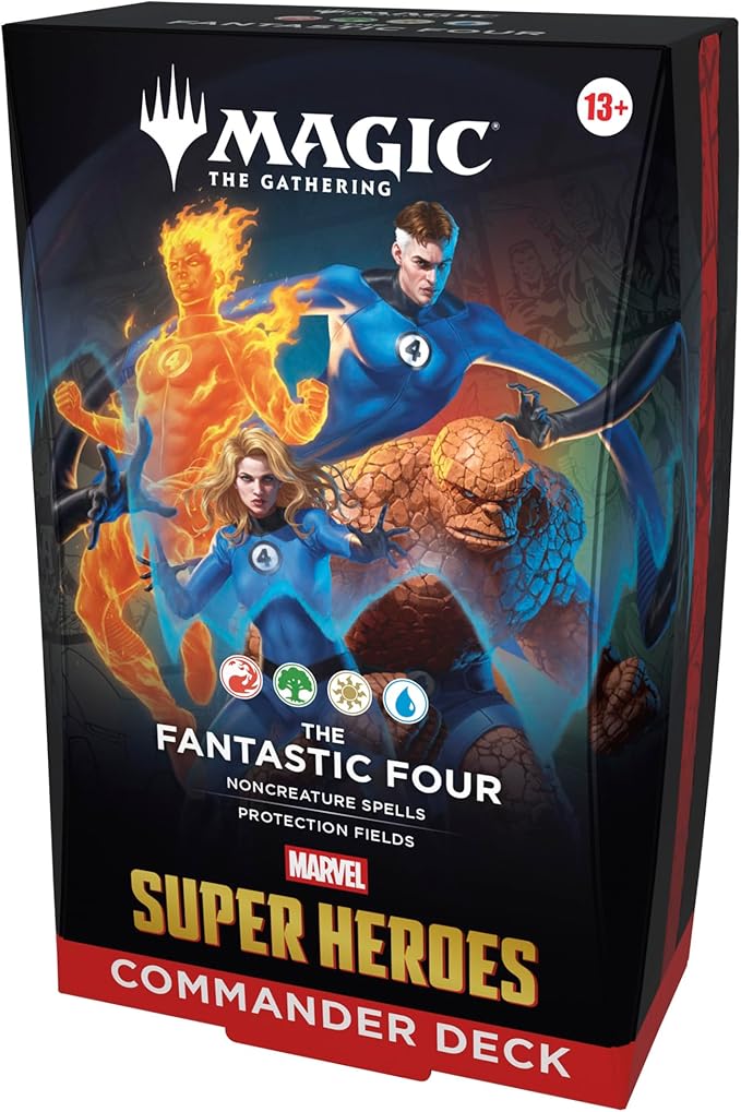 (Preventa) Universes Beyond Marvel Super Heroes - Fantastic Four Commander Deck - Ingles