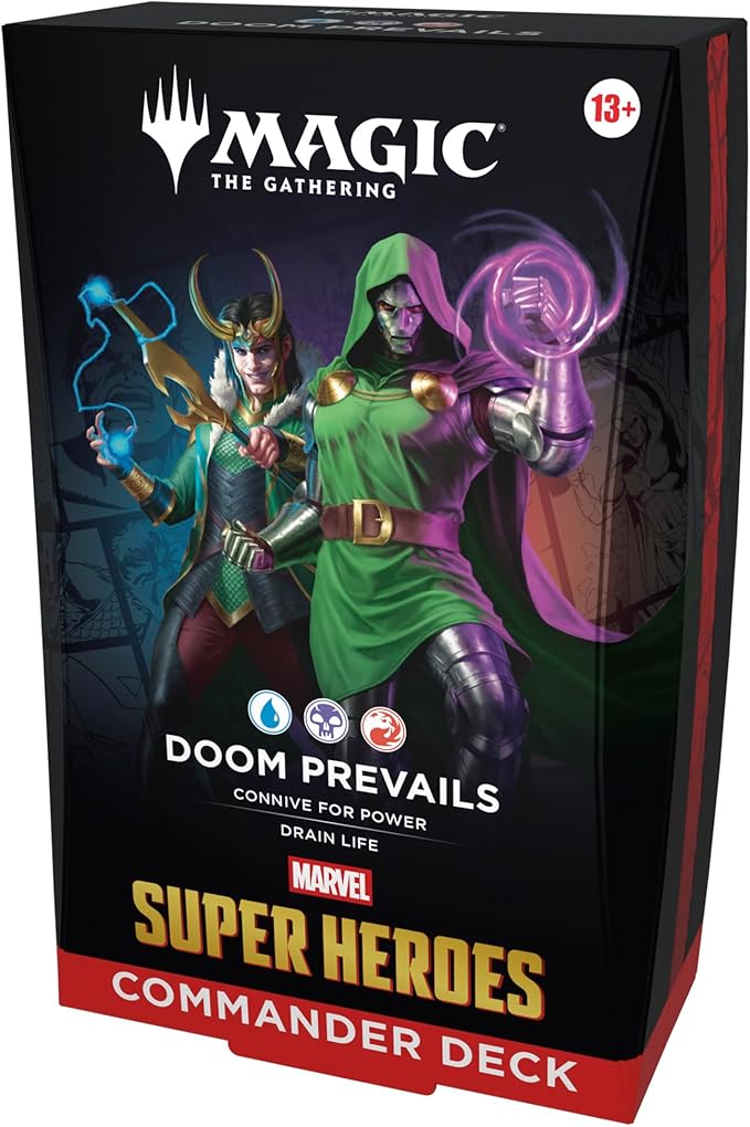 (Preventa) Universes Beyond Marvel Super Heroes - Doom Prevails Commander Deck - Ingles