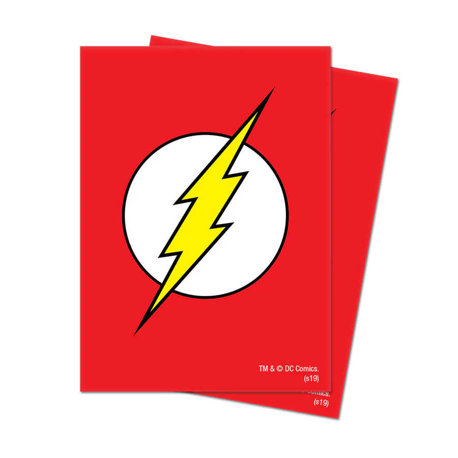 The Flash Standard Deck Protector Sleeves (65ct) for Justice League