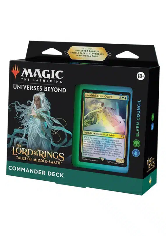 MTG Commander Deck: The Lord of The Rings Tales of Middle-Earth - Elven Council ingles