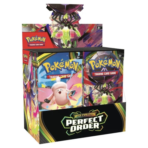 Mega Evolution Perfect Order - Booster Box - Ingles
