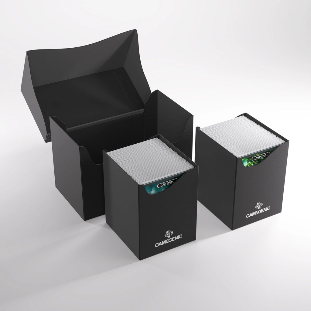 GameGenic: Double Deck Holder 200+ XL – Black