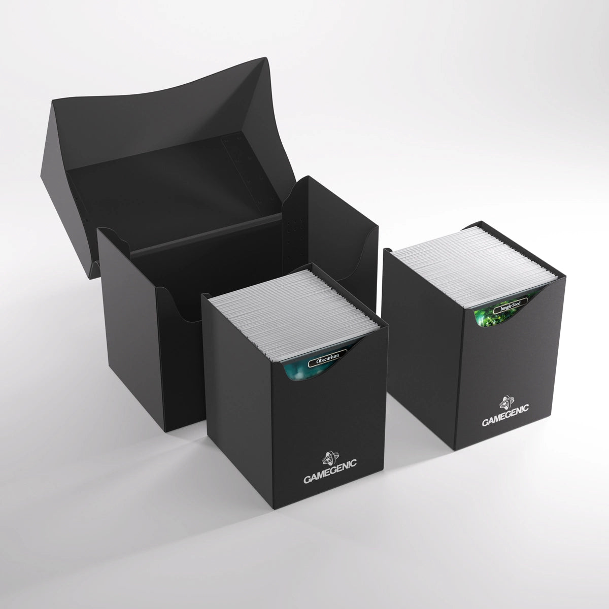 GameGenic: Double Deck Holder 200+ XL – Black