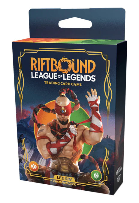 Riftbound League of Legends TCG: Set 1- Origins – Champion Deck – Lee sin