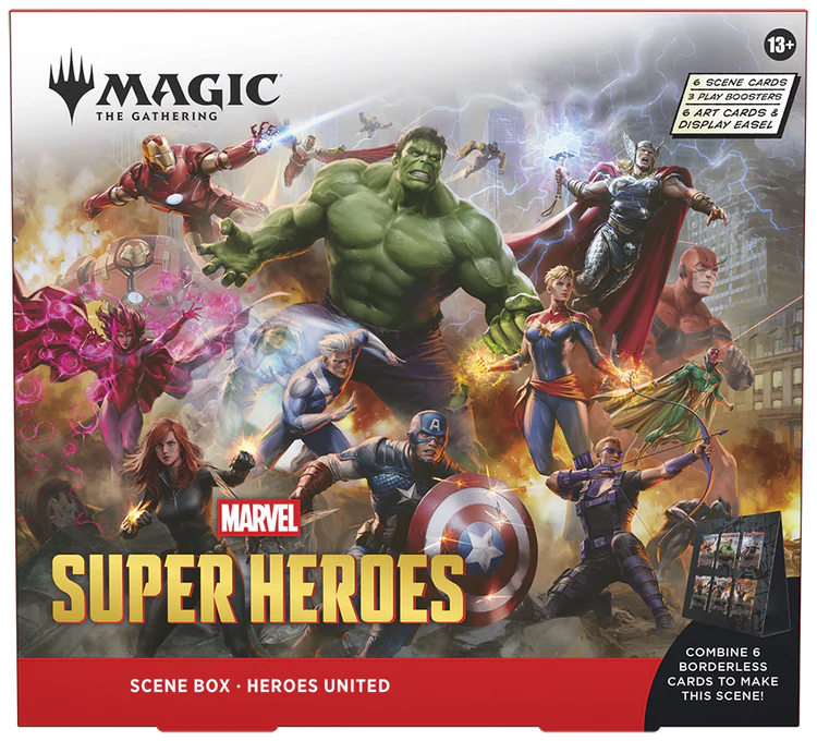 (PREVENTA) Magic the Gathering: Marvel Super Heroes Scene Box - Ingles