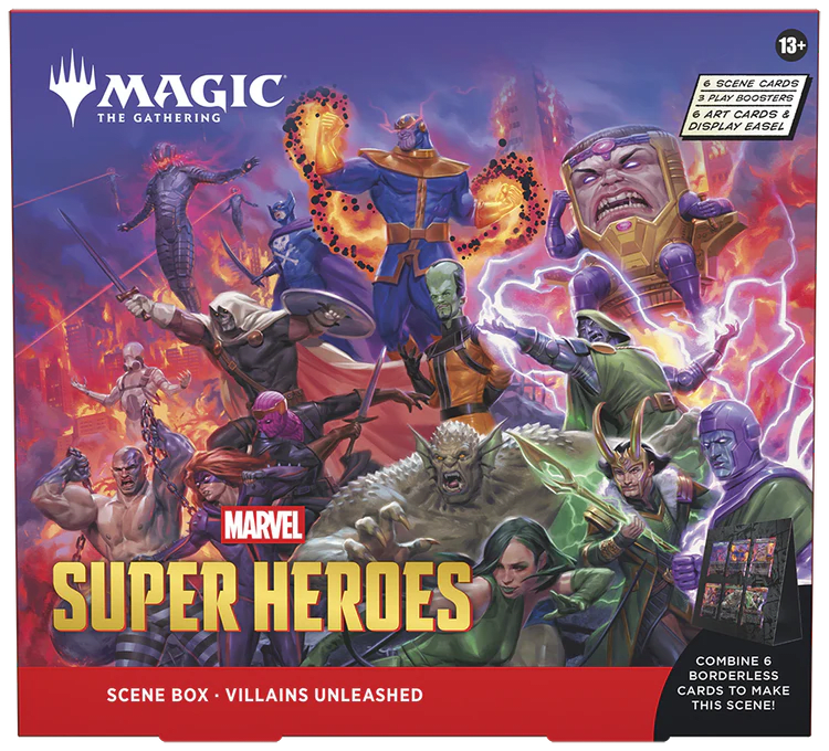 (PREVENTA) Magic the Gathering: Marvel Super Heroes Scene Box - Ingles