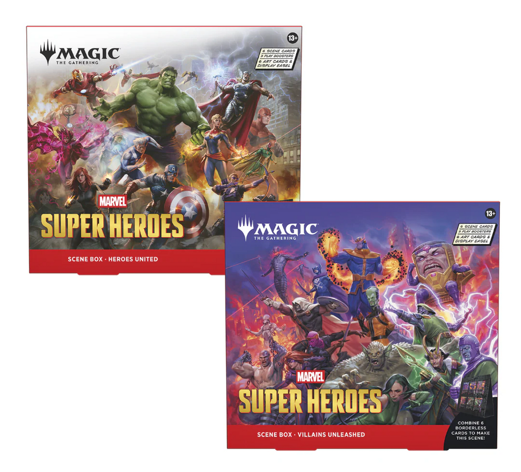 (PREVENTA) Magic the Gathering: Marvel Super Heroes Scene Box - Ingles