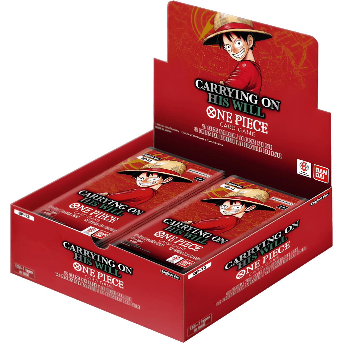 [PREVENTA] One Piece TCG: Booster Display (OP13) CARRYING ON HIS WILL