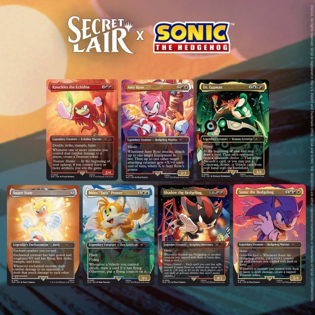 MTG: Secret Lair x Sonic - Friends & Foes