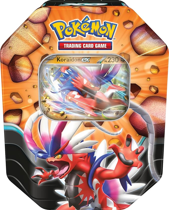 Slashing Legends Ex Tin - Koraidon ex & Zacian ex