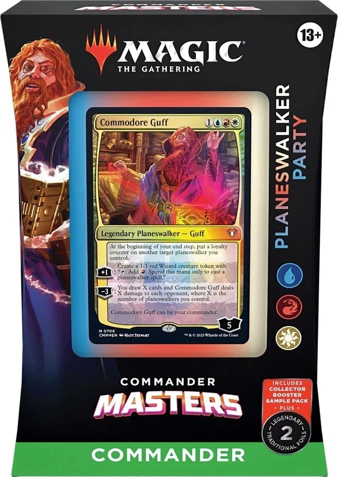 MTG Commander Masters Commander Deck - Planeswalker Party