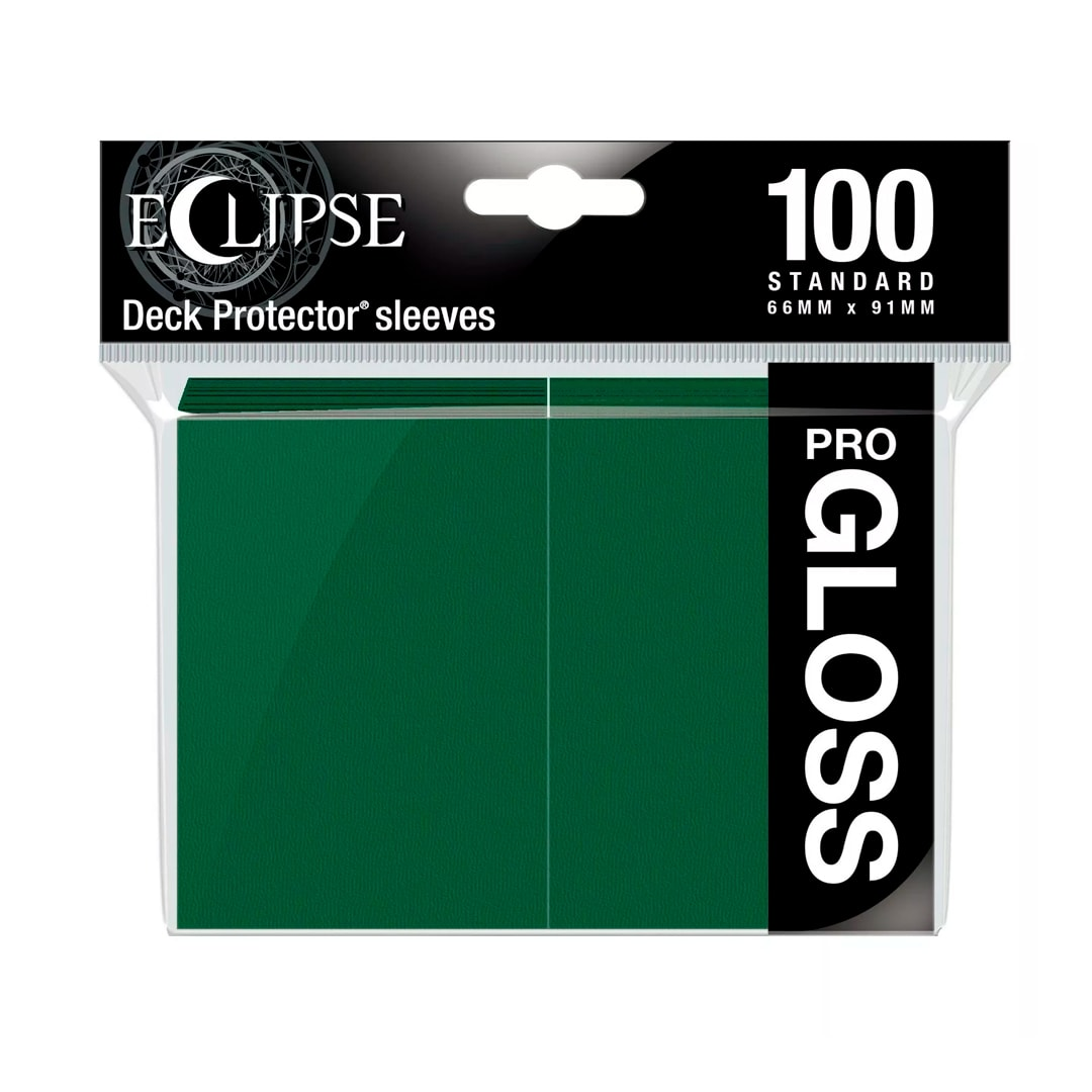 Sleeves Ultra Pro PRO-Gloss Standard Size – Green (100u)