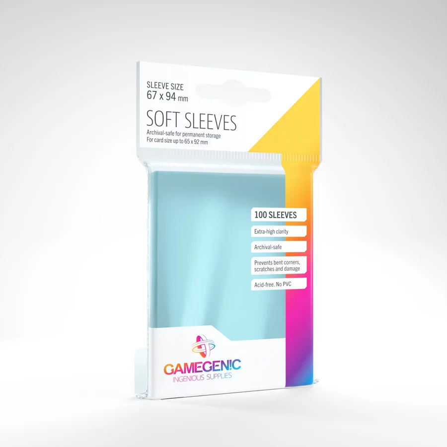 Fundas protectoras GG: SOFT Sleeves - Clear
