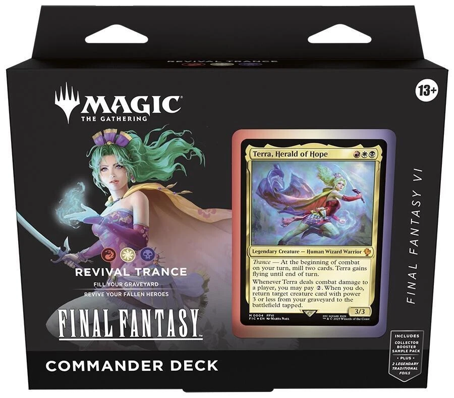 Commander Deck Final Fantasy - Ingles