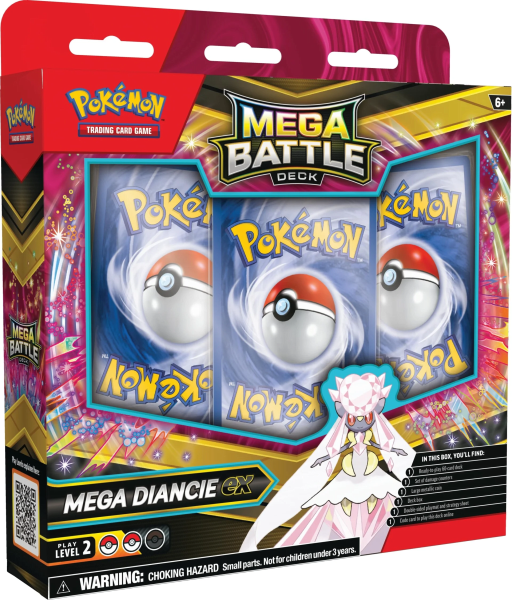 Pokémon TCG: Mega Battle Deck - (Mega Diancie) - Ingles