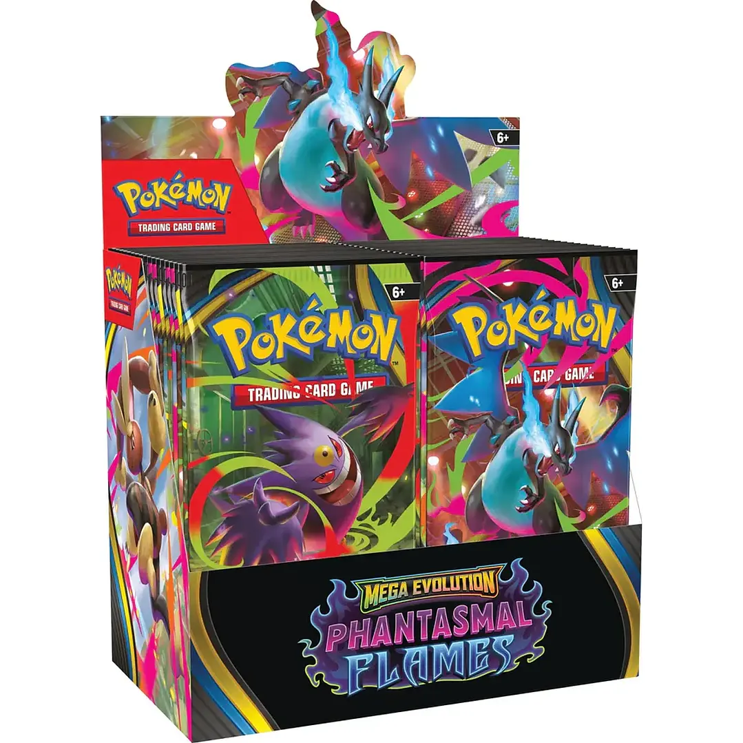 Pokémon Mega Evolution Phantasmal Flames Booster Display 36 - Ingles