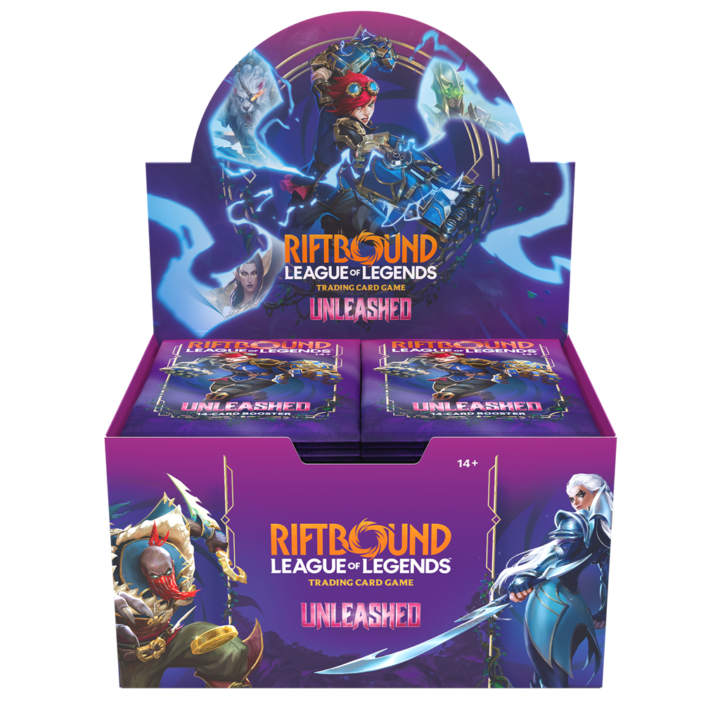 Riftbound: Set 3 Unleashed Booster Display - Ingles