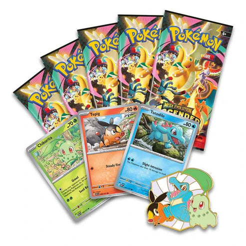 Pokémon Ascended Heroes First Partners Deluxe Pin Collection - Español