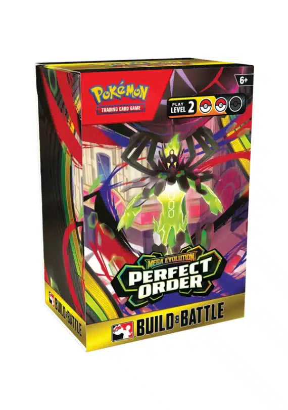 Mega Evolution Perfect Order Build & Battle - Ingles