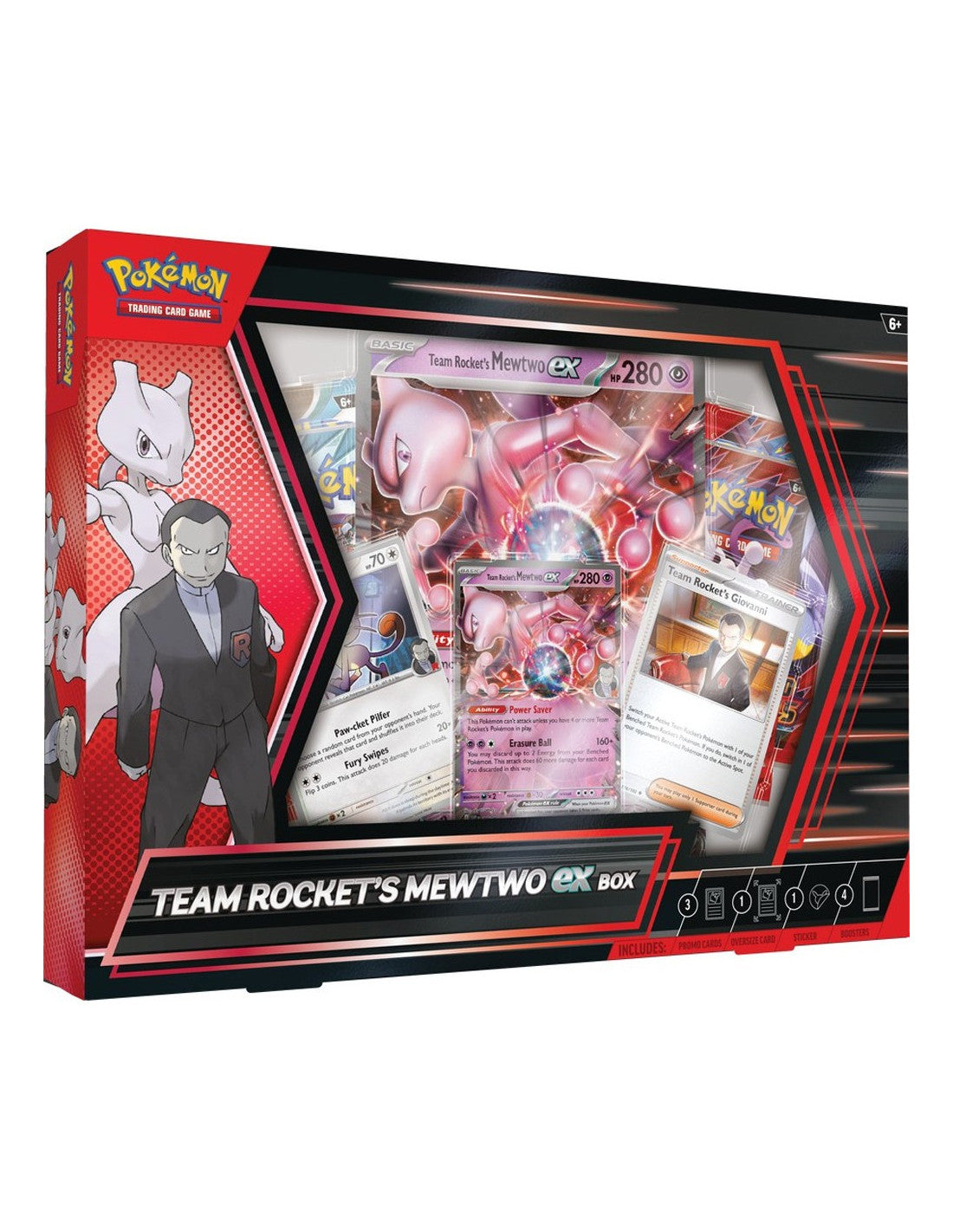 Team rocket Mewtwo ex box