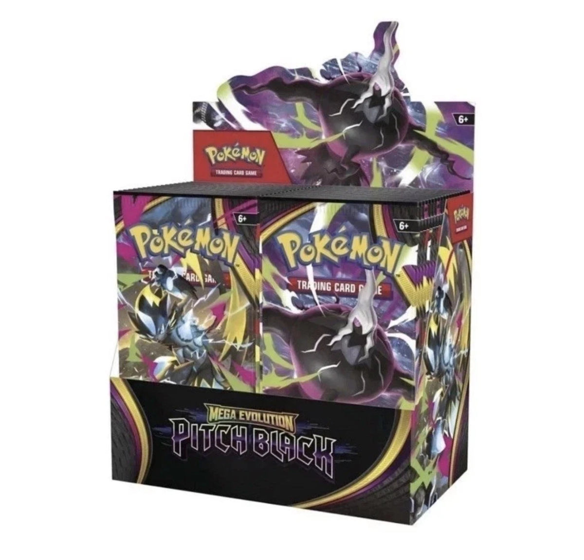 Mega Evolution Pitch Black Booster Display - Ingles
