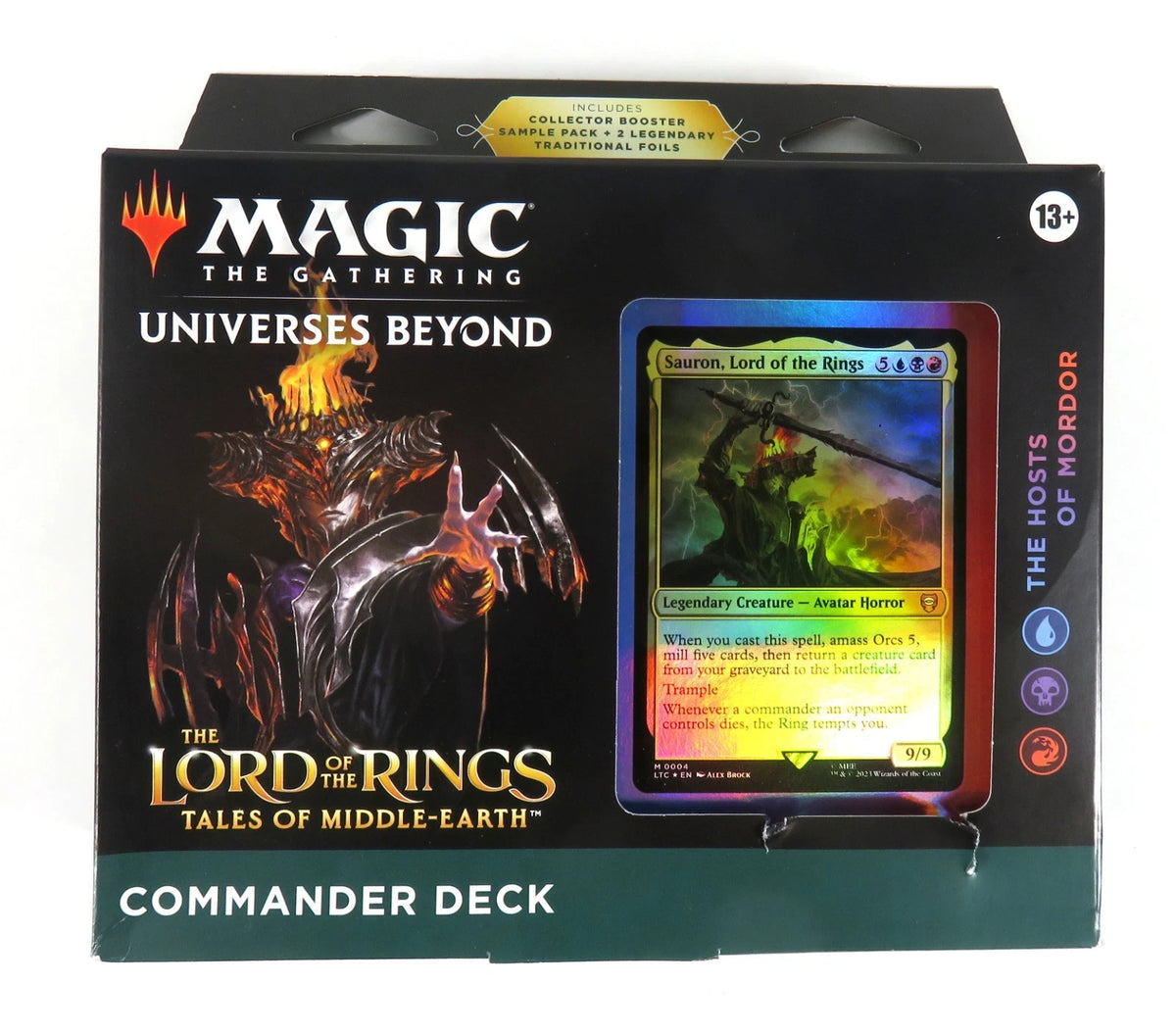 MTG Commander Deck: The Lord of The Rings Tales of Middle-Earth The Host of Mordor Inglés
