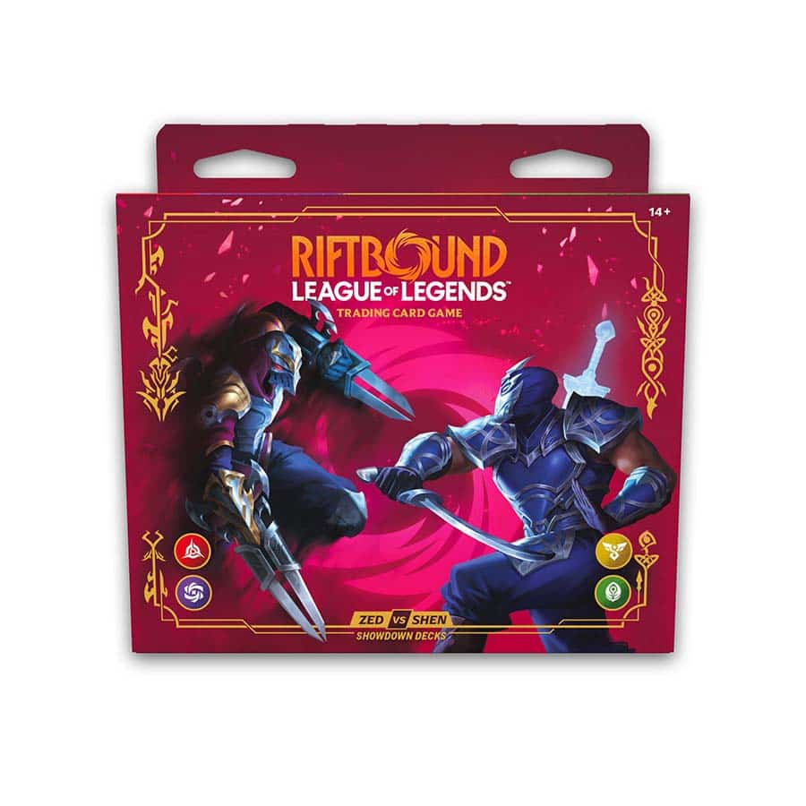 Riftbound TCG: Set 4 Vendetta Showdown Decks Zed vs Shen - Pre-venta