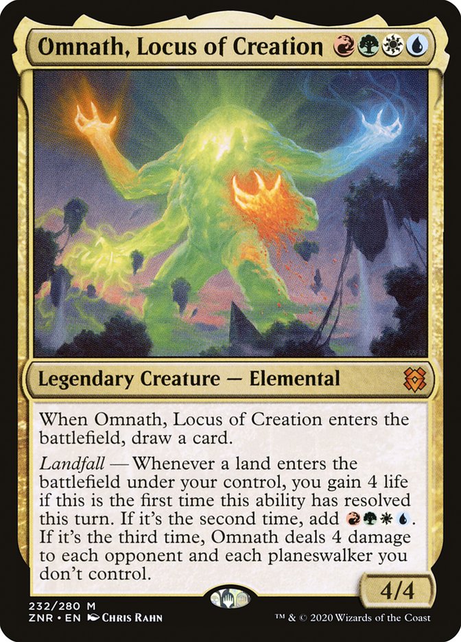 Omnath, Locus of Creation MTG single